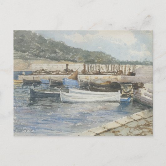 John Singer Sargent – ボート ポストカード (正面)