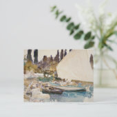 John Singer Sargent – ボート ポストカード (スタンド正面)