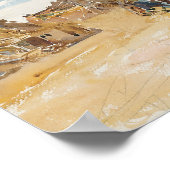 John Singer Sargent – ミュールと遺跡 ポスター (角)