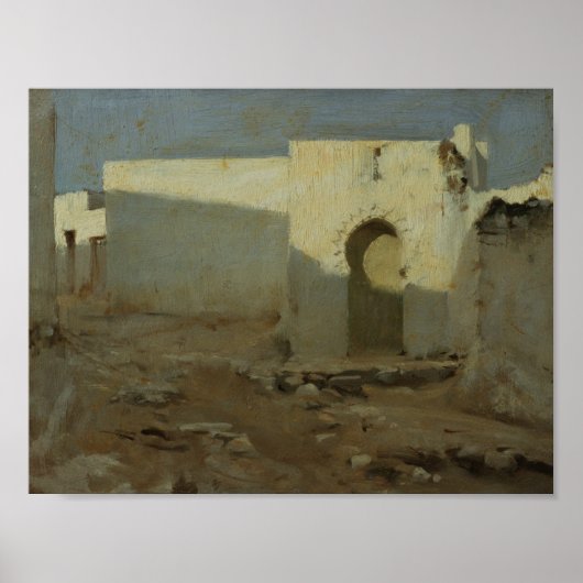 John Singer Sargent – ムーア語の建物 ポスター (正面)