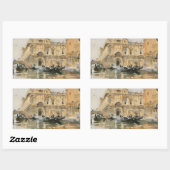 John Singer Sargent – リオ・デイ・メンディシャンティ,ヴェネツィア 長方形シール (シート)