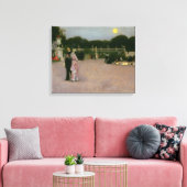 John Singer Sargent – ルクセンブルク庭園 キャンバスプリント (インサイチュ (リビング))