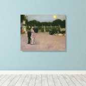 John Singer Sargent – ルクセンブルク庭園 キャンバスプリント (インサイチュ (ウッドフロア))