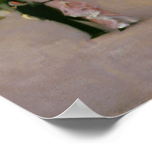 John Singer Sargent – ルクセンブルク庭園 ポスター (角)