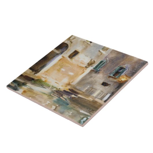 John Singer Sargent – ヴェネツィア タイル (側面)