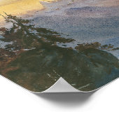 John Singer Sargent -山Pilatusから表示 ポスター (角)