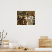 John Singer Sargent – 彼のスタジオでアーティスト ポスター (キッチン)