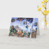 John Singer Sargent – 手のひら カード (黄色い花)