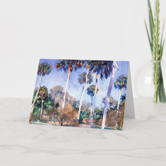 John Singer Sargent – 手のひら カード (正面)