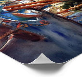 John Singer Sargent – 敬礼の後 ポスター (角)