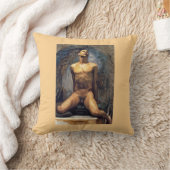 John Singer Sargent – 男性勉強 クッション (ブランケット)