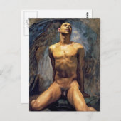 John Singer Sargent – 男性勉強 ポストカード (正面/裏面)