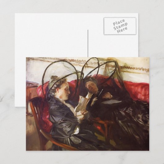 John Singer Sargent – 蚊帳 ポストカード (正面/裏面)