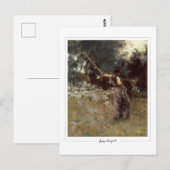 John Singer Sargent #12-2 -ファインアート ポストカード (正面/裏面)