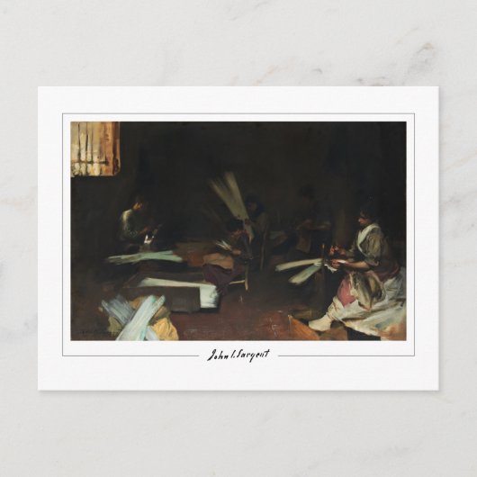 John Singer Sargent #14-2 -ファインアート ポストカード (正面)