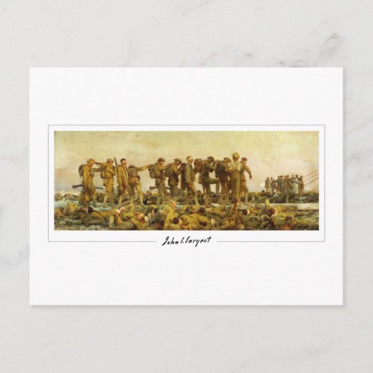 John Singer Sargent #15-2 -ファインアート ポストカード (正面)