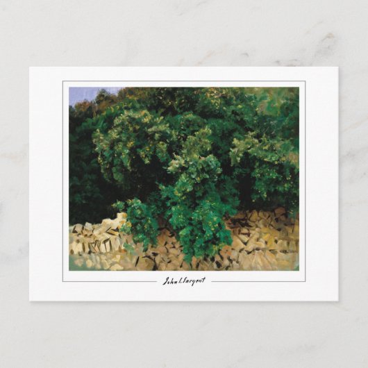 John Singer Sargent #16 -ファインアート ポストカード (正面)