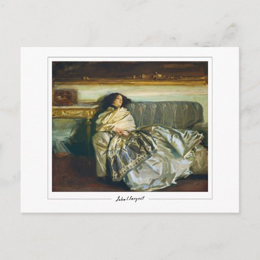 John Singer Sargent #16-2 -ファインアート ポストカード (正面)