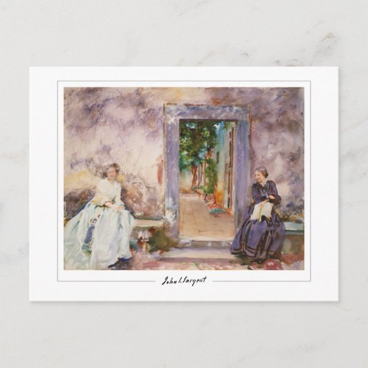 John Singer Sargent #171-2 -ファインアート ポストカード (正面)