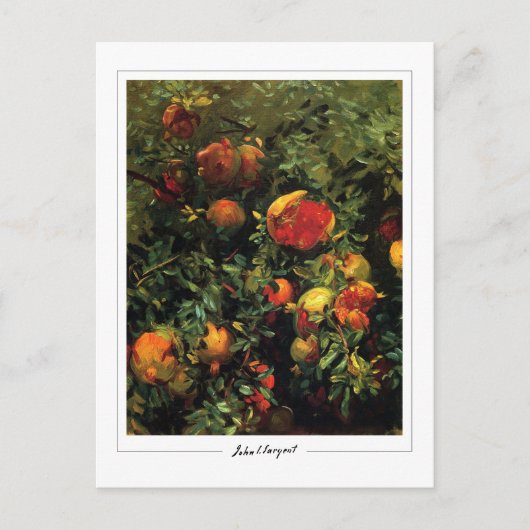 John Singer Sargent #186-2 -ファインアート ポストカード (正面)