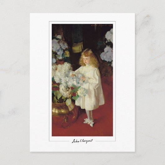 John Singer Sargent #1 -ファインアート ポストカード (正面)