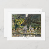 John Singer Sargent #20 -ファインアート ポストカード (正面/裏面)