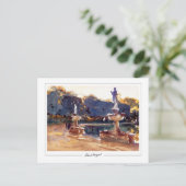 John Singer Sargent #227 -ファインアート ポストカード (スタンド正面)