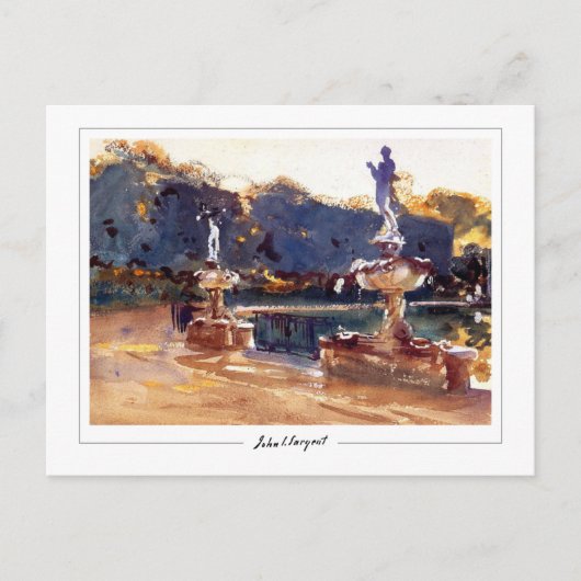 John Singer Sargent #227 -ファインアート ポストカード (正面)