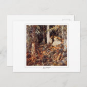 John Singer Sargent #24 -ファインアート ポストカード (正面/裏面)