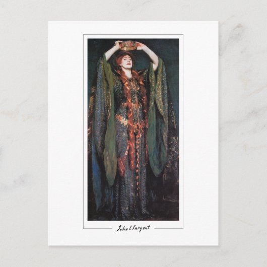 John Singer Sargent #253 -ファインアート ポストカード (正面)