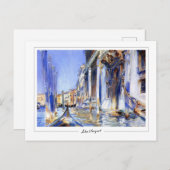 John Singer Sargent #288 -ファインアート ポストカード (正面/裏面)