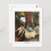 John Singer Sargent #358 -ファインアート ポストカード (正面/裏面)