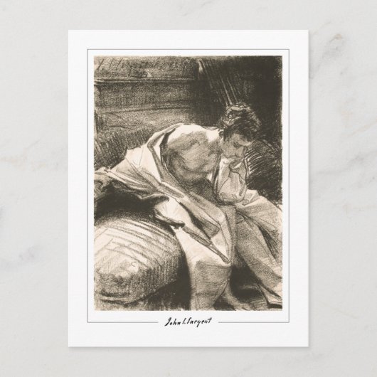 John Singer Sargent #381 -ファインアート ポストカード (正面)