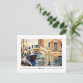 John Singer Sargent #405-2 -ファインアート ポストカード (スタンド正面)