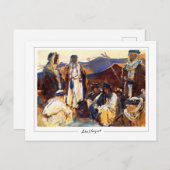 John Singer Sargent #462-2 -ファインアート ポストカード (正面/裏面)