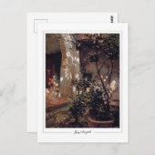 John Singer Sargent #74-2 -ファインアート ポストカード (正面/裏面)