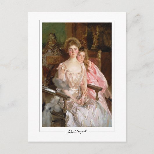 John Singer Sargent #8-2 -ファインアート ポストカード (正面)