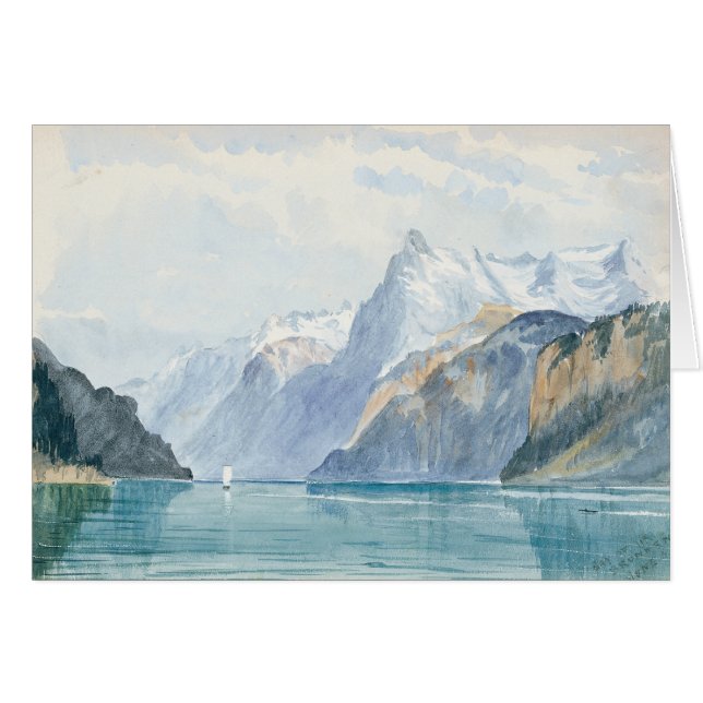John Singer Sargent - Bay of Uri, Brunnen (正面横)