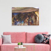 John Singer Sargent - Bedouin Tent キャンバスプリント (インサイチュ (リビング))
