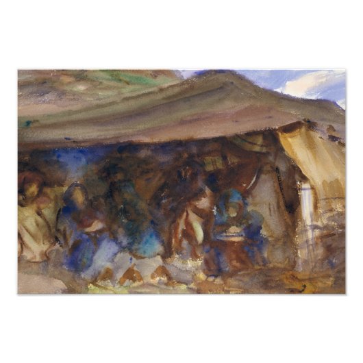 John Singer Sargent - Bedouin Tent フォトプリント (正面)