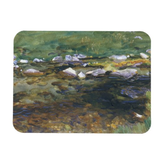 John Singer Sargent - Brook and Meadow マグネット (横)