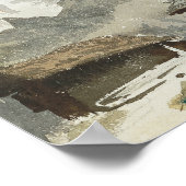 John Singer Sargent - Chalets, Breithorn, Murren ポスター (角)