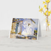 John Singer Sargent 「Corfu Lights & Shadows: カード (黄色い花)