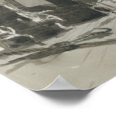 John Singer Sargent - Deck of Ship in Moonlight ポスター (角)