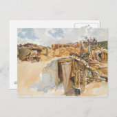 John Singer Sargent - Dugout ポストカード (正面/裏面)