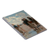 John Singer Sargent Fishing for Oysters ノートブック (右側)