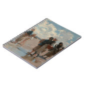 John Singer Sargent Fishing for Oysters ノートブック (左側)