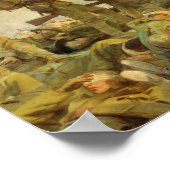 John Singer Sargent - Gassed ポスター (角)