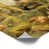 John Singer Sargent - Gassed ポスター (角)