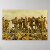John Singer Sargent - Gassed ポスター (正面)